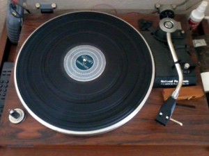 National Panasonic Turntable